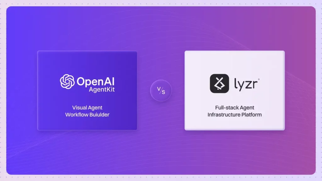 Open AI Agent Builder vs Lyzr 1