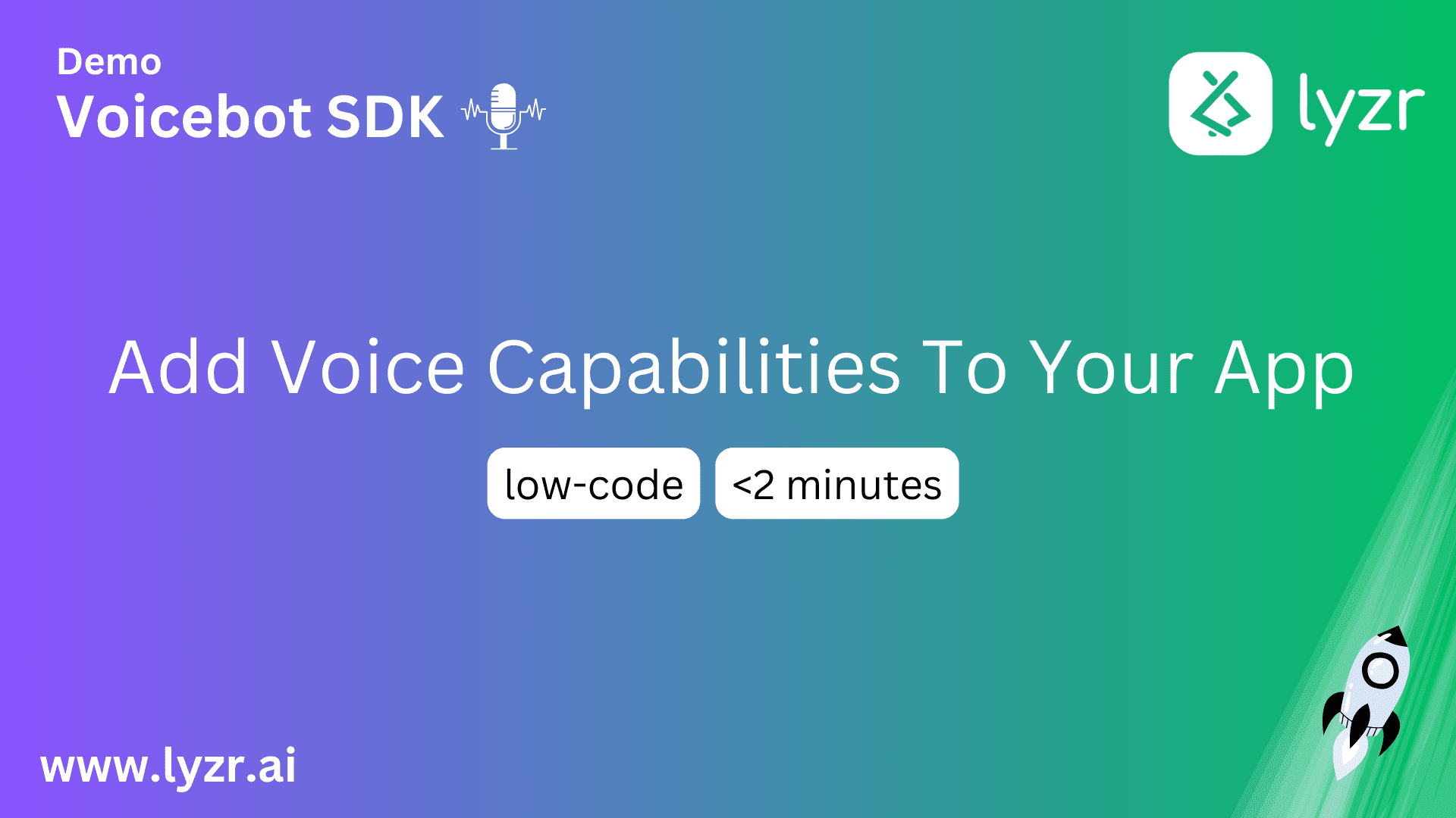 How Lyzr Voicebot SDK work?