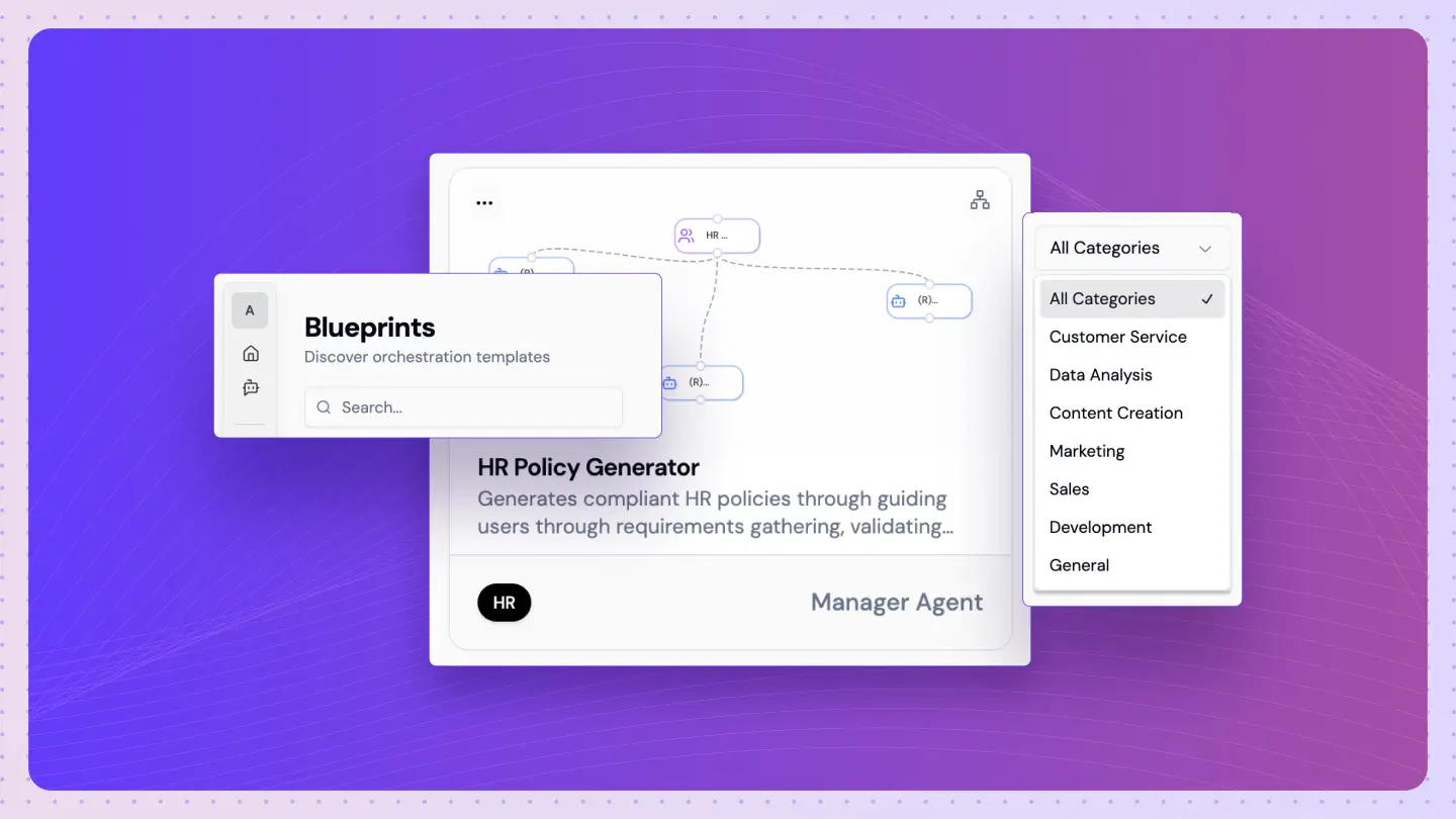 Orchestration Templates in Studio