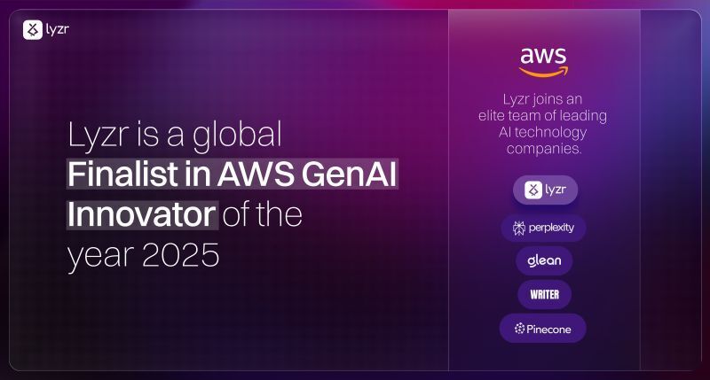 Finalist of AWS GenAI Global Innovator Partner of the year 2025